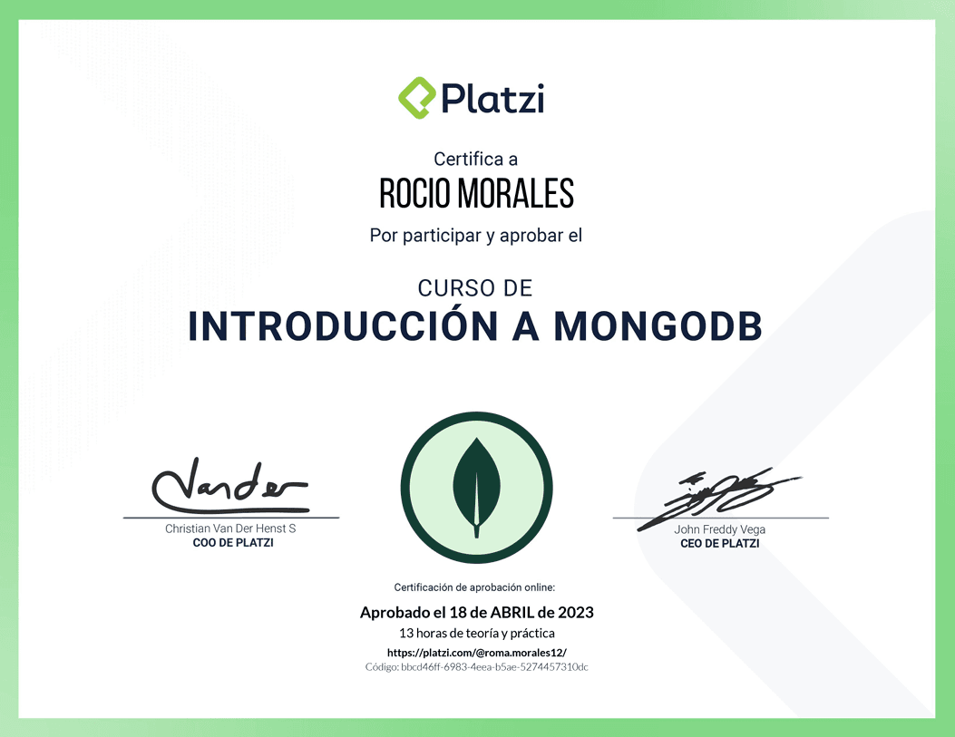 Curso de Introducción a MongoDB