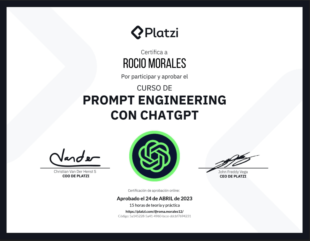 Curso de Prompt Engineering con ChatGPT